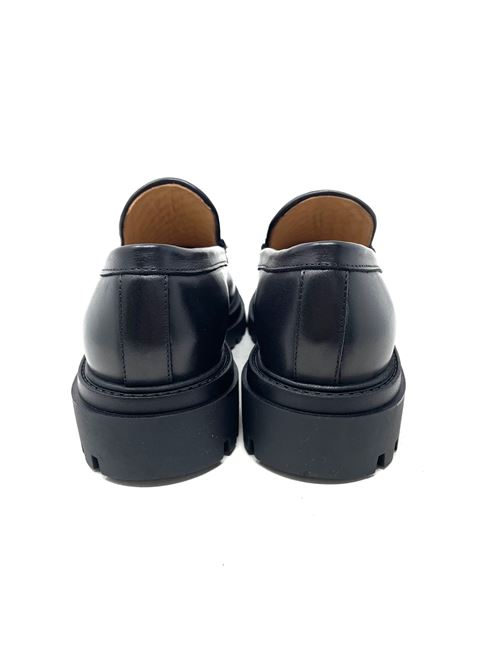 Mocassino donna intrecciato IL LACCIO | KEMER105824LEATHERBLACK