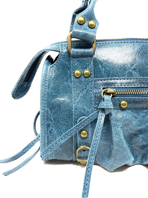 Borsa in pelle con borchiette IL LACCIO | 8189MPELLEJEANS